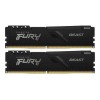 Memorie RAM Kingston FURY Beast 64GB DDR4 3200MHz CL16, Kit Dual Channel 