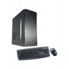 Sistem Desktop Smart PC Office Assistant cu procesor Intel Core i3-10100, 3.6GHz, 4 GB DDR4, HDD 1 TB, DVDRW, tastatura si mouse