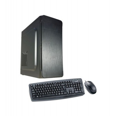 Sistem Desktop Smart PC Office Assistant cu procesor Intel Core i3-10300, 3.7GHz, 8 GB DDR4, SSD 240 GB, HDD 1 TB, DVDRW, tastatura si mouse