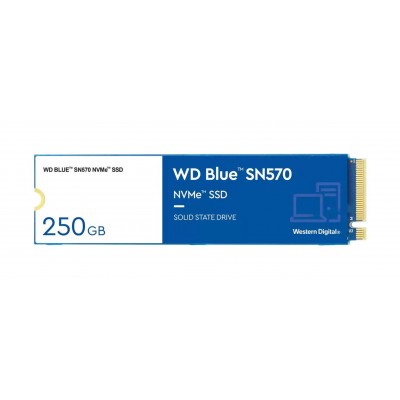 SSD WD Blue SN570, 250 GB, PCIe 3.0, M.2 2280
