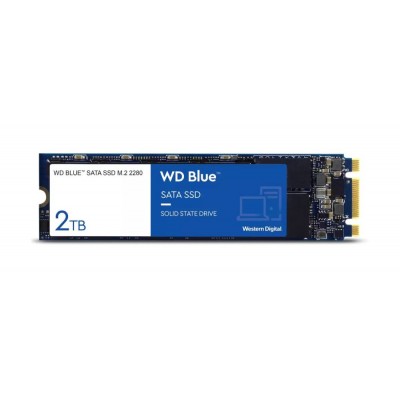 SSD WD Blue, 2 TB, SATA-III, M.2 2280